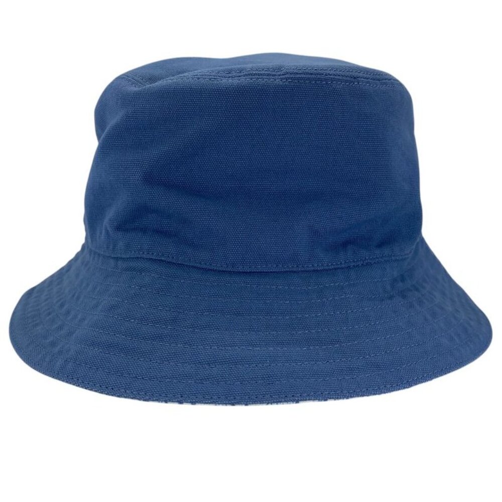 ★SOLD★ Dior Oblique Crotta Bob Hat Bucket Hat Reversible Blue White - Picture 3 of 8